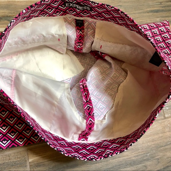 EXPRESS | Patterned Chinos - Picture 5 of 5